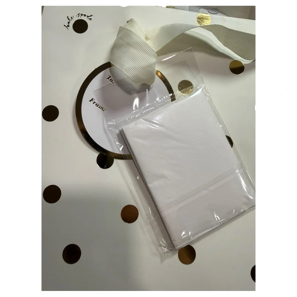 Kate Spade New York Gift Bag Bundle Polka Dot & Stripe Sets w/ Tissue & Tags NWT